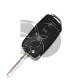 CARCASA PLEGABLE VW-SEAT-SKODA HU66 3 BOT BLANCO