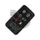 CARCASA VOLVO 6 BOTONES SMARTKEY