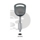 LLAVE SENCILLA FORD  FO19  C""