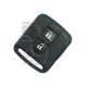 COQUE TELECOMMANDE NISSAN 2 BOUTONS ( RECTANGUL.)