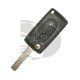 LLAVE+MANDO PLEG. PEUGEOT PARTNER 2008>  ID46 2BOT