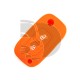 FUNDA MANDO PLEGABLE NAULT NARANJA 2 BOTONES